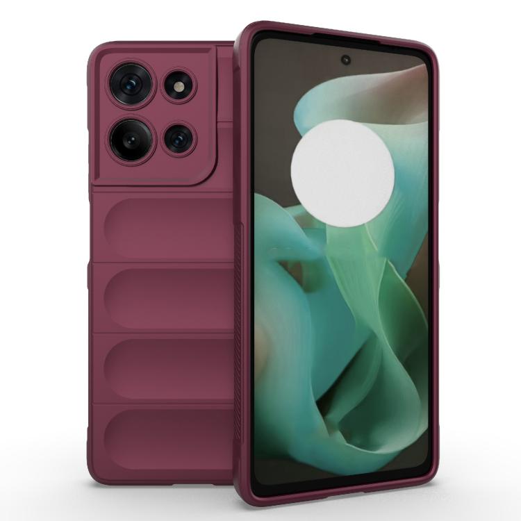 Magic Shield TPU + Flannel Phone Case, For Motorola Moto G75 5G Global, For Motorola Moto G35 5G Global, For Motorola Moto G55 5G Global, For Motorola Edge 50 Neo, For Motorola Moto G24 4G Global, For Motorola Moto G85 5G Global                        ...