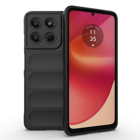Magic Shield TPU + Flannel Phone Case, For Motorola Moto G37 5G Global / G47 5G, For Motorola Moto G37 Power 5G Global, For Motorola Moto G87 5G Global, For Motorola Edge 70 Pro 5G Global, For Motorola Edge 70 Fusion 5G Global