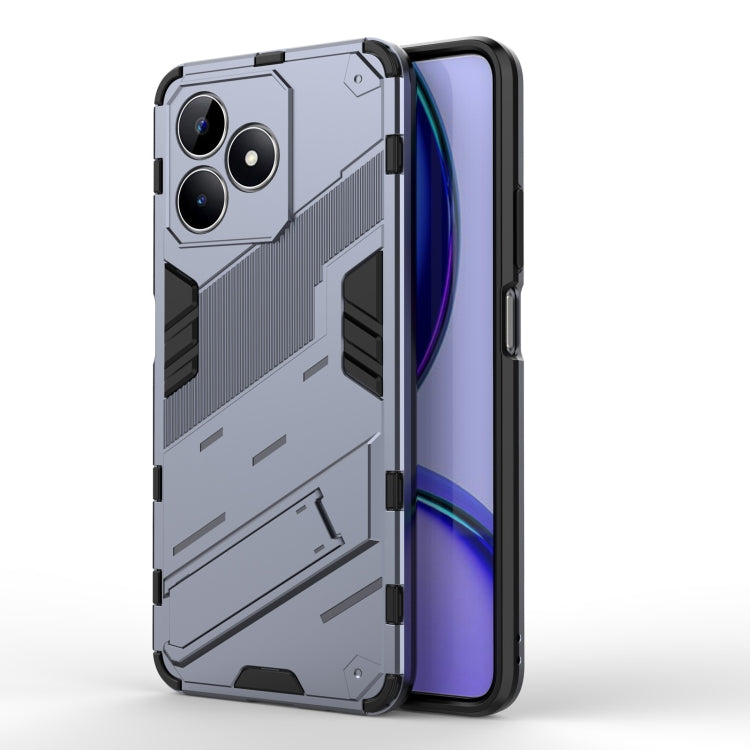 Punk Armor 2 in 1 PC + TPU Phone Case with Holder, For Realme 15 Pro 5G Global, For Realme 15 5G Global, For Realme 14 Pro+ 5G, For Realme 14 Pro 5G Global, For Realme 13 Pro 5G Global, For Realme C63 4G Global, For Realme 12 5G Global                 ...