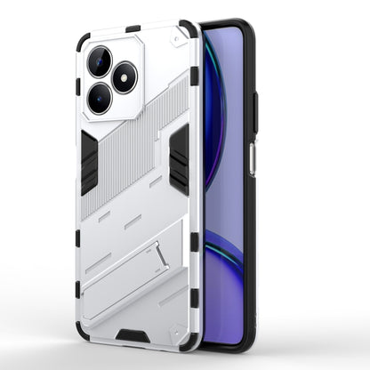 Punk Armor 2 in 1 PC + TPU Phone Case with Holder, For Realme 15 Pro 5G Global, For Realme 15 5G Global, For Realme 14 Pro+ 5G, For Realme 14 Pro 5G Global, For Realme 13 Pro 5G Global, For Realme C63 4G Global, For Realme 12 5G Global                 ...