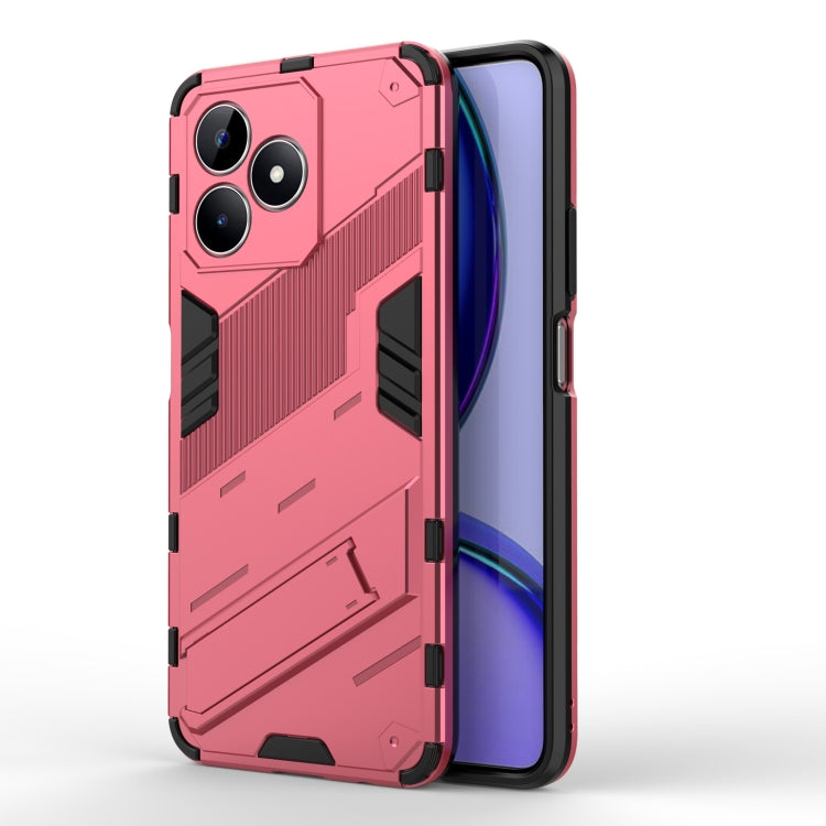 Punk Armor 2 in 1 PC + TPU Phone Case with Holder, For Realme 15 Pro 5G Global, For Realme 15 5G Global, For Realme 14 Pro+ 5G, For Realme 14 Pro 5G Global, For Realme 13 Pro 5G Global, For Realme C63 4G Global, For Realme 12 5G Global                 ...