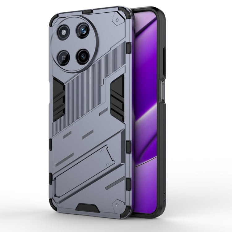 Punk Armor 2 in 1 PC + TPU Phone Case with Holder, For Realme 15 Pro 5G Global, For Realme 15 5G Global, For Realme 14 Pro+ 5G, For Realme 14 Pro 5G Global, For Realme 13 Pro 5G Global, For Realme C63 4G Global, For Realme 12 5G Global                 ...