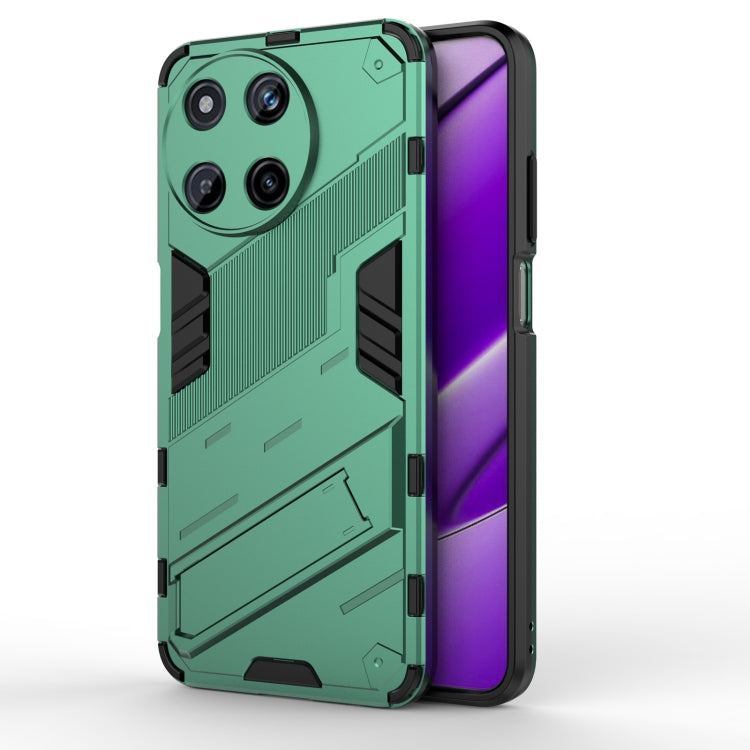 Punk Armor 2 in 1 PC + TPU Phone Case with Holder, For Realme 15 Pro 5G Global, For Realme 15 5G Global, For Realme 14 Pro+ 5G, For Realme 14 Pro 5G Global, For Realme 13 Pro 5G Global, For Realme C63 4G Global, For Realme 12 5G Global                 ...