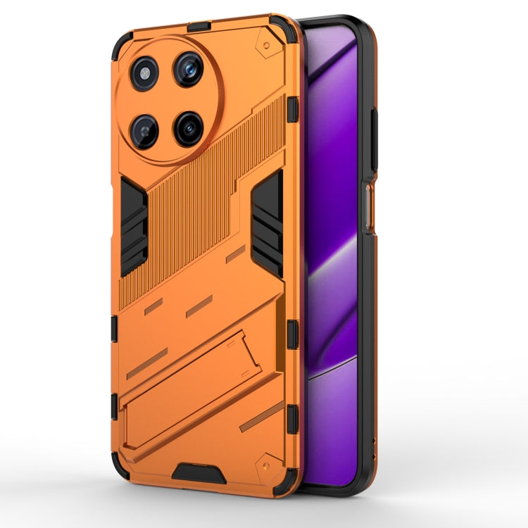 Punk Armor 2 in 1 PC + TPU Phone Case with Holder, For Realme 15 Pro 5G Global, For Realme 15 5G Global, For Realme 14 Pro+ 5G, For Realme 14 Pro 5G Global, For Realme 13 Pro 5G Global, For Realme C63 4G Global, For Realme 12 5G Global                 ...