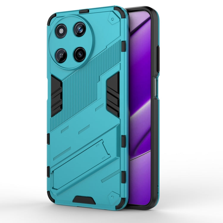 Punk Armor 2 in 1 PC + TPU Phone Case with Holder, For Realme 15 Pro 5G Global, For Realme 15 5G Global, For Realme 14 Pro+ 5G, For Realme 14 Pro 5G Global, For Realme 13 Pro 5G Global, For Realme C63 4G Global, For Realme 12 5G Global                 ...