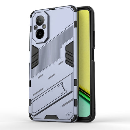 Punk Armor 2 in 1 PC + TPU Phone Case with Holder, For Realme 15 Pro 5G Global, For Realme 15 5G Global, For Realme 14 Pro+ 5G, For Realme 14 Pro 5G Global, For Realme 13 Pro 5G Global, For Realme C63 4G Global, For Realme 12 5G Global                 ...