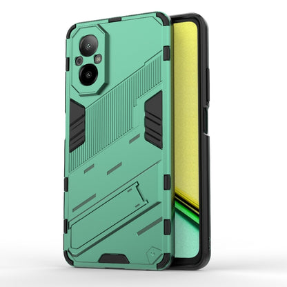Punk Armor 2 in 1 PC + TPU Phone Case with Holder, For Realme 15 Pro 5G Global, For Realme 15 5G Global, For Realme 14 Pro+ 5G, For Realme 14 Pro 5G Global, For Realme 13 Pro 5G Global, For Realme C63 4G Global, For Realme 12 5G Global                 ...