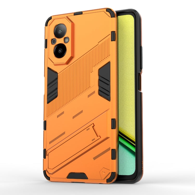 Punk Armor 2 in 1 PC + TPU Phone Case with Holder, For Realme 15 Pro 5G Global, For Realme 15 5G Global, For Realme 14 Pro+ 5G, For Realme 14 Pro 5G Global, For Realme 13 Pro 5G Global, For Realme C63 4G Global, For Realme 12 5G Global                 ...