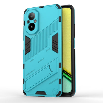 Punk Armor 2 in 1 PC + TPU Phone Case with Holder, For Realme 15 Pro 5G Global, For Realme 15 5G Global, For Realme 14 Pro+ 5G, For Realme 14 Pro 5G Global, For Realme 13 Pro 5G Global, For Realme C63 4G Global, For Realme 12 5G Global                 ...