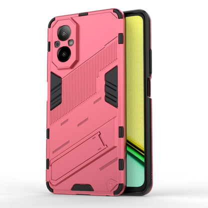 Punk Armor 2 in 1 PC + TPU Phone Case with Holder, For Realme 15 Pro 5G Global, For Realme 15 5G Global, For Realme 14 Pro+ 5G, For Realme 14 Pro 5G Global, For Realme 13 Pro 5G Global, For Realme C63 4G Global, For Realme 12 5G Global                 ...