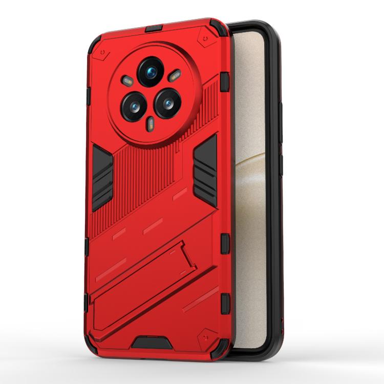 Punk Armor 2 in 1 PC + TPU Phone Case with Holder, For Realme 15 Pro 5G Global, For Realme 15 5G Global, For Realme 14 Pro+ 5G, For Realme 14 Pro 5G Global, For Realme 13 Pro 5G Global, For Realme C63 4G Global, For Realme 12 5G Global                 ...