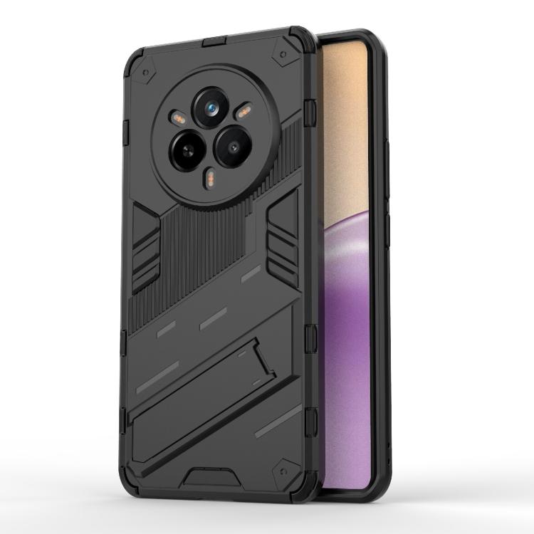 Punk Armor 2 in 1 PC + TPU Phone Case with Holder, For Realme 15 Pro 5G Global, For Realme 15 5G Global, For Realme 14 Pro+ 5G, For Realme 14 Pro 5G Global, For Realme 13 Pro 5G Global, For Realme C63 4G Global, For Realme 12 5G Global                 ...