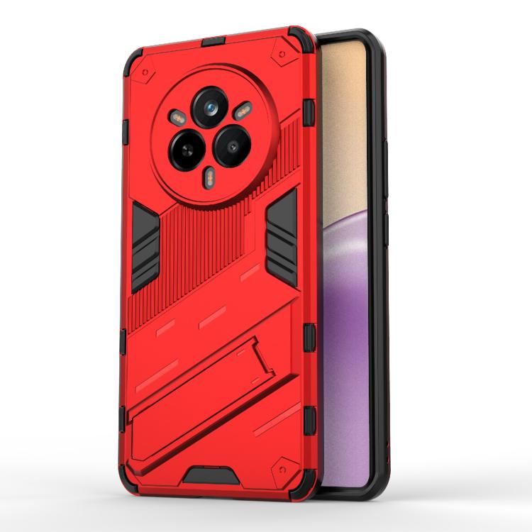 Punk Armor 2 in 1 PC + TPU Phone Case with Holder, For Realme 15 Pro 5G Global, For Realme 15 5G Global, For Realme 14 Pro+ 5G, For Realme 14 Pro 5G Global, For Realme 13 Pro 5G Global, For Realme C63 4G Global, For Realme 12 5G Global                 ...