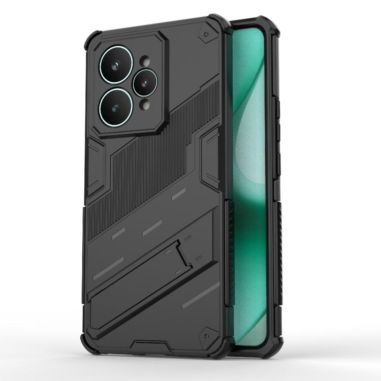 Punk Armor 2 in 1 PC + TPU Phone Case with Holder, For Realme 15 Pro 5G Global, For Realme 15 5G Global, For Realme 14 Pro+ 5G, For Realme 14 Pro 5G Global, For Realme 13 Pro 5G Global, For Realme C63 4G Global, For Realme 12 5G Global                 ...