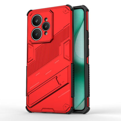Punk Armor 2 in 1 PC + TPU Phone Case with Holder, For Realme 15 Pro 5G Global, For Realme 15 5G Global, For Realme 14 Pro+ 5G, For Realme 14 Pro 5G Global, For Realme 13 Pro 5G Global, For Realme C63 4G Global, For Realme 12 5G Global                 ...