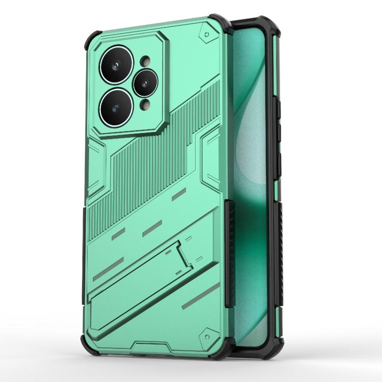 Punk Armor 2 in 1 PC + TPU Phone Case with Holder, For Realme 15 Pro 5G Global, For Realme 15 5G Global, For Realme 14 Pro+ 5G, For Realme 14 Pro 5G Global, For Realme 13 Pro 5G Global, For Realme C63 4G Global, For Realme 12 5G Global                 ...
