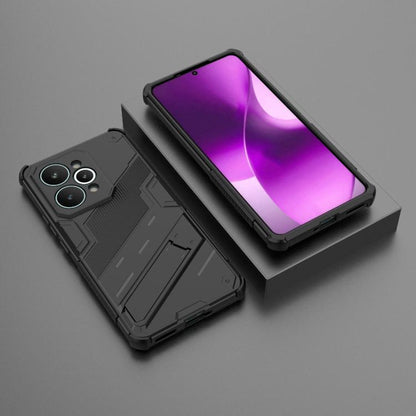 Punk Armor 2 in 1 PC + TPU Phone Case with Holder, For Realme 15 Pro 5G Global, For Realme 15 5G Global, For Realme 14 Pro+ 5G, For Realme 14 Pro 5G Global, For Realme 13 Pro 5G Global, For Realme C63 4G Global, For Realme 12 5G Global                 ...