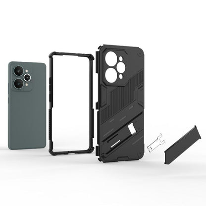 Punk Armor 2 in 1 PC + TPU Phone Case with Holder, For Realme 15 Pro 5G Global, For Realme 15 5G Global, For Realme 14 Pro+ 5G, For Realme 14 Pro 5G Global, For Realme 13 Pro 5G Global, For Realme C63 4G Global, For Realme 12 5G Global                 ...