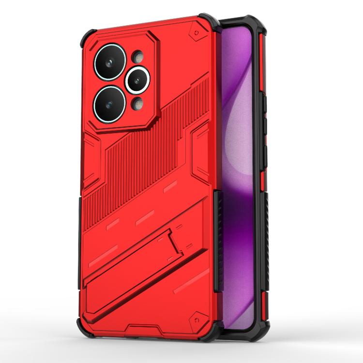 Punk Armor 2 in 1 PC + TPU Phone Case with Holder, For Realme 15 Pro 5G Global, For Realme 15 5G Global, For Realme 14 Pro+ 5G, For Realme 14 Pro 5G Global, For Realme 13 Pro 5G Global, For Realme C63 4G Global, For Realme 12 5G Global                 ...
