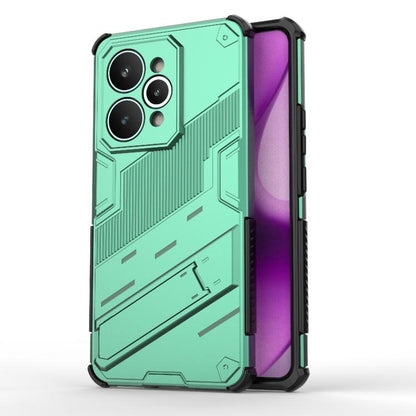 Punk Armor 2 in 1 PC + TPU Phone Case with Holder, For Realme 15 Pro 5G Global, For Realme 15 5G Global, For Realme 14 Pro+ 5G, For Realme 14 Pro 5G Global, For Realme 13 Pro 5G Global, For Realme C63 4G Global, For Realme 12 5G Global                 ...