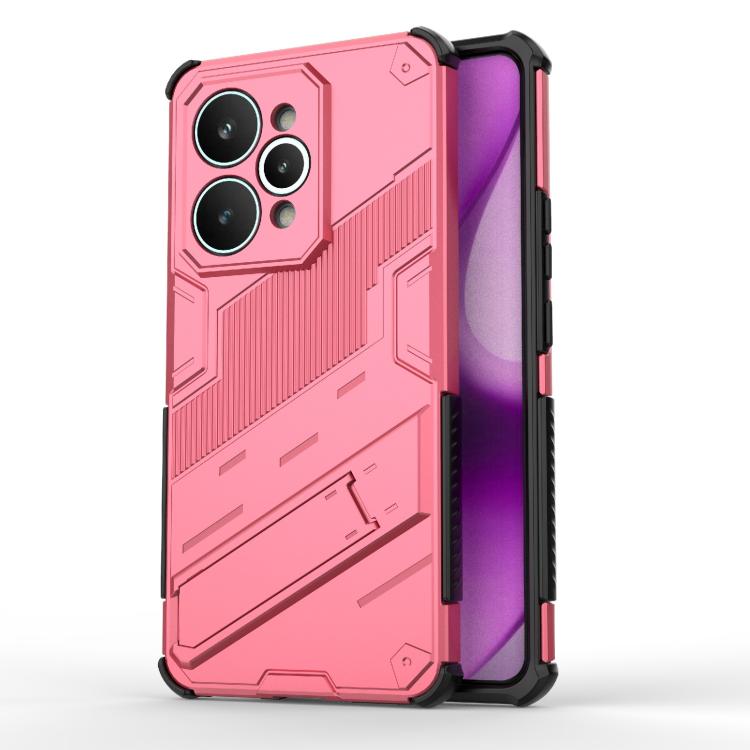 Punk Armor 2 in 1 PC + TPU Phone Case with Holder, For Realme 15 Pro 5G Global, For Realme 15 5G Global, For Realme 14 Pro+ 5G, For Realme 14 Pro 5G Global, For Realme 13 Pro 5G Global, For Realme C63 4G Global, For Realme 12 5G Global                 ...