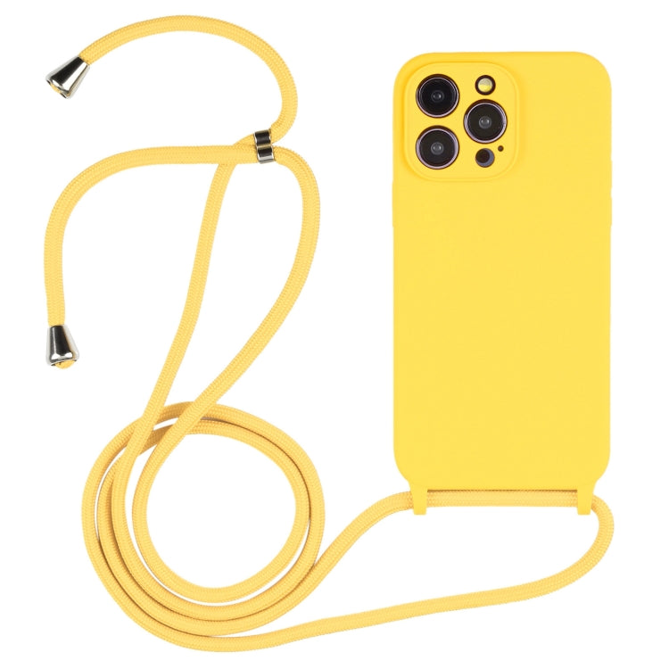 Crossbody Lanyard Liquid Silicone Case, For iPhone 16, For iPhone 15 Pro Max, For iPhone 15 Pro, For iPhone 15 Plus, For iPhone 15
