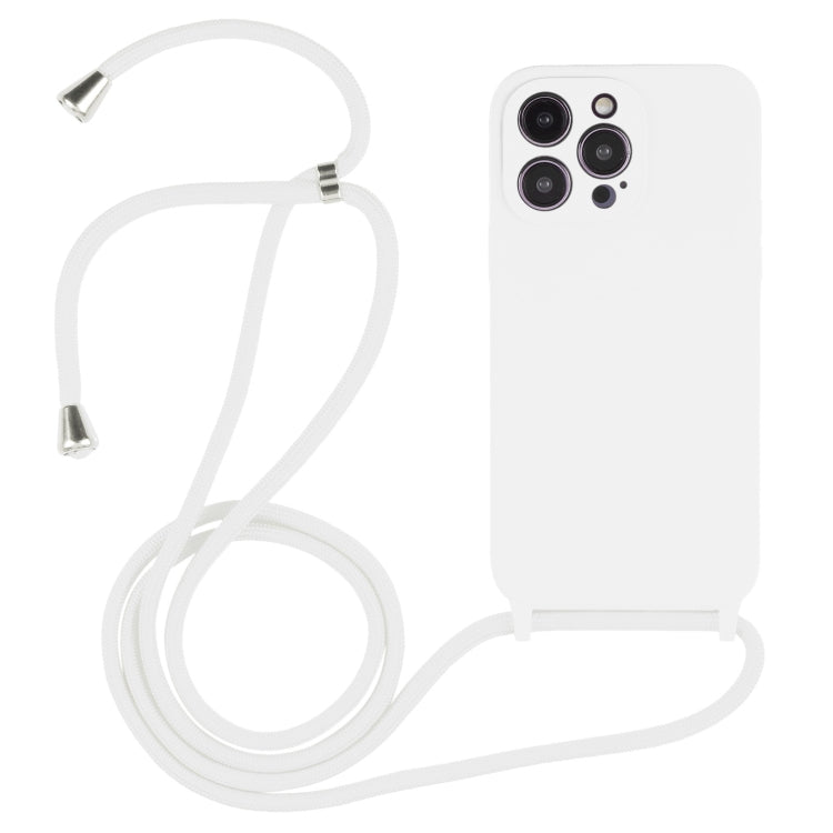 Crossbody Lanyard Liquid Silicone Case, For iPhone 16, For iPhone 15 Pro Max, For iPhone 15 Pro, For iPhone 15 Plus, For iPhone 15
