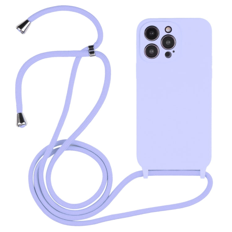 Crossbody Lanyard Liquid Silicone Case, For iPhone 16, For iPhone 15 Pro Max, For iPhone 15 Pro, For iPhone 15 Plus, For iPhone 15