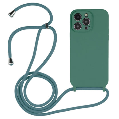 Crossbody Lanyard Liquid Silicone Case, For iPhone 16, For iPhone 15 Pro Max, For iPhone 15 Pro, For iPhone 15 Plus, For iPhone 15