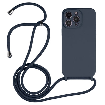 Crossbody Lanyard Liquid Silicone Case, For iPhone 16, For iPhone 15 Pro Max, For iPhone 15 Pro, For iPhone 15 Plus, For iPhone 15