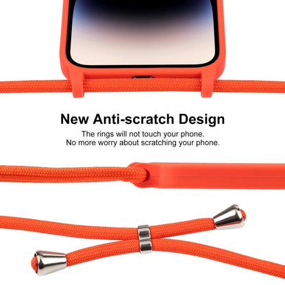 Crossbody Lanyard Liquid Silicone Case, For iPhone 16, For iPhone 15 Pro Max, For iPhone 15 Pro, For iPhone 15 Plus, For iPhone 15