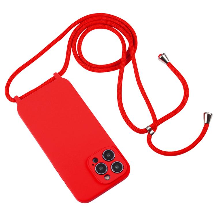 Crossbody Lanyard Liquid Silicone Case, For iPhone 17 Pro Max, For iPhone 17 Pro, For iPhone 17, For iPhone Air, For iPhone 16 Pro Max, For iPhone 16 Pro, For iPhone 16 Plus