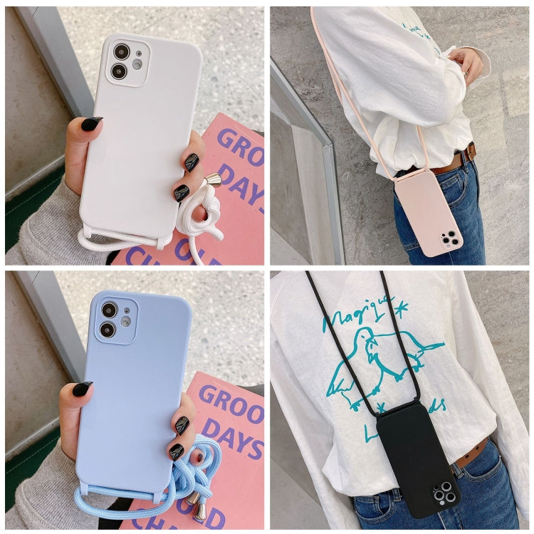 Crossbody Lanyard Liquid Silicone Case, For iPhone 16, For iPhone 15 Pro Max, For iPhone 15 Pro, For iPhone 15 Plus, For iPhone 15