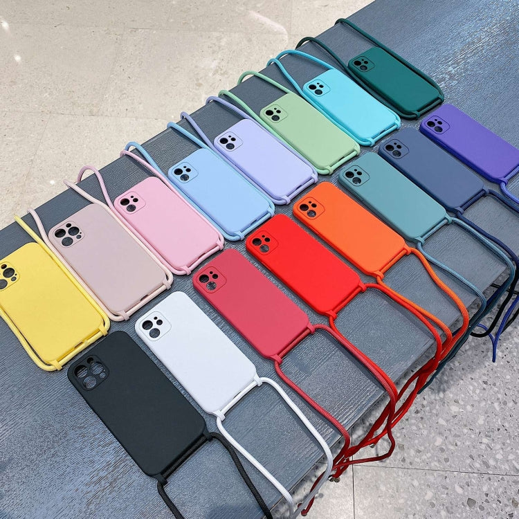 Crossbody Lanyard Liquid Silicone Case, For iPhone 16, For iPhone 15 Pro Max, For iPhone 15 Pro, For iPhone 15 Plus, For iPhone 15