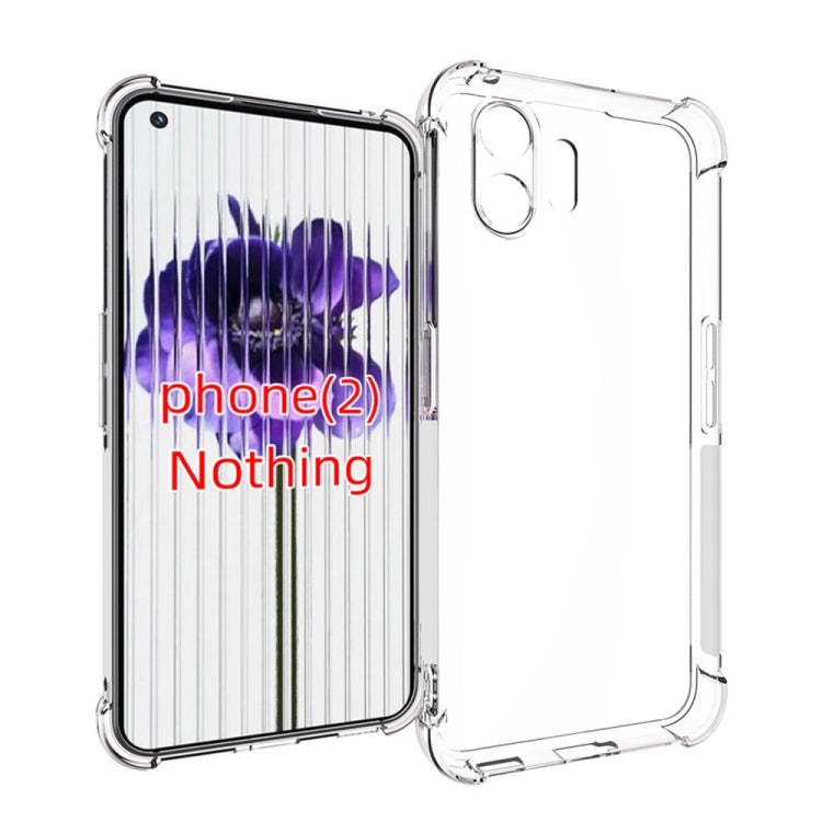 Shockproof Non-slip Thickening TPU Phone Case, For Nothing Phone 4b, For Nothing Phone 3a Lite, For Nothing Phone 3, For Nothing CMF Phone 2 Pro, For Nothing Phone 3a, For Nothing Phone 3a Pro, For Nothing CMF Phone 1, For Nothing Phone 2a             ...
