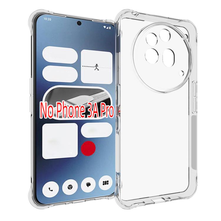 Shockproof Non-slip Thickening TPU Phone Case, For Nothing Phone 4b, For Nothing Phone 3a Lite, For Nothing Phone 3, For Nothing CMF Phone 2 Pro, For Nothing Phone 3a, For Nothing Phone 3a Pro, For Nothing CMF Phone 1, For Nothing Phone 2a             ...