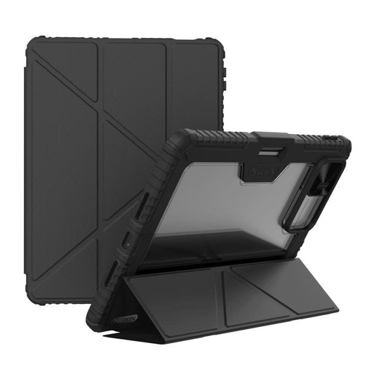 Étui en cuir avec béquille NILLKIN Bumper Pro Camshield, pour Xiaomi Pad 7 / Pad 7 Pro, pour Xiaomi Pad 6 / Pad 6 Pro