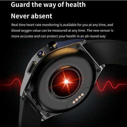 L01 1.43 inch IP67 Waterproof 4G Android 9.0 Smart Watch Support Face Recognition / GPS, 4G+128G
