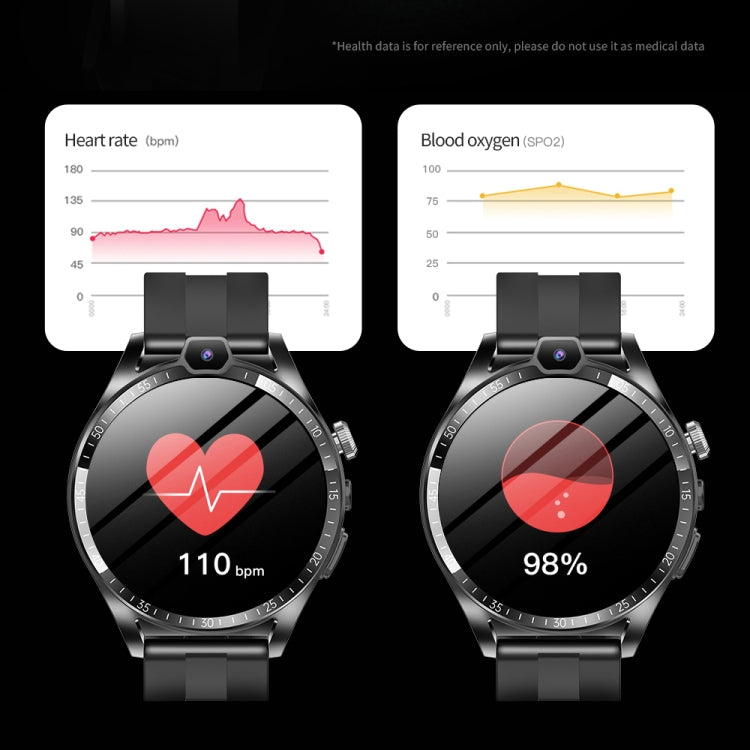L01 1.43 inch IP67 Waterproof 4G Android 9.0 Smart Watch Support Face Recognition / GPS, 4G+128G