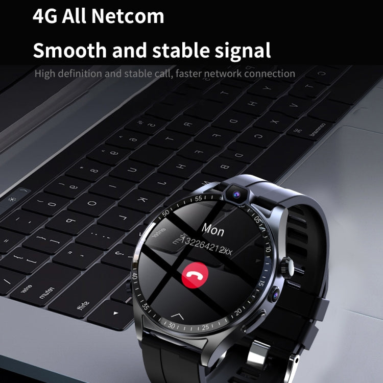 L01 1.43 inch IP67 Waterproof 4G Android 9.0 Smart Watch Support Face Recognition / GPS, 4G+128G