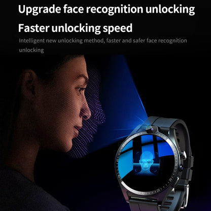 L01 1.43 inch IP67 Waterproof 4G Android 9.0 Smart Watch Support Face Recognition / GPS, 4G+128G