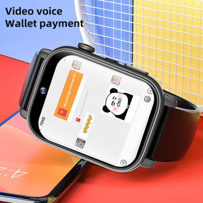 Montre intelligente UNIWA X1S 1,9 pouces IP67 étanche 4G Android 8.1 double caméra prenant en charge la mesure de la température, 1G+8G, 2G+16G