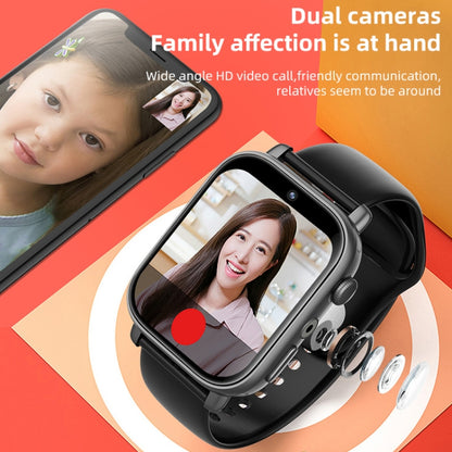 Montre intelligente UNIWA X1S 1,9 pouces IP67 étanche 4G Android 8.1 double caméra prenant en charge la mesure de la température, 1G+8G, 2G+16G