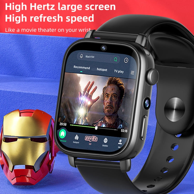Montre intelligente UNIWA X1S 1,9 pouces IP67 étanche 4G Android 8.1 double caméra prenant en charge la mesure de la température, 1G+8G, 2G+16G