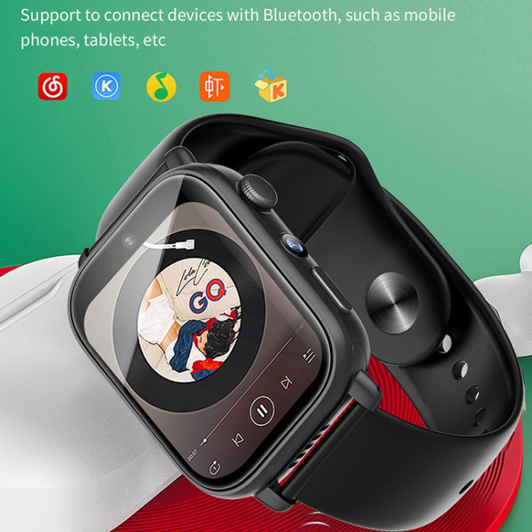 Montre intelligente UNIWA X1S 1,9 pouces IP67 étanche 4G Android 8.1 double caméra prenant en charge la mesure de la température, 1G+8G, 2G+16G