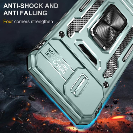 Armor PC + TPU Camera Shield Phone Case, For iPhone 17e / 16e, For iPhone 17 Pro Max, For iPhone 17 Pro, For iPhone 17, For iPhone Air, For iPhone 16 Pro Max, For iPhone 16 Pro, For iPhone 16 Plus, For iPhone 16, For iPhone 15 Pro Max, For iPhone 15 Pr...