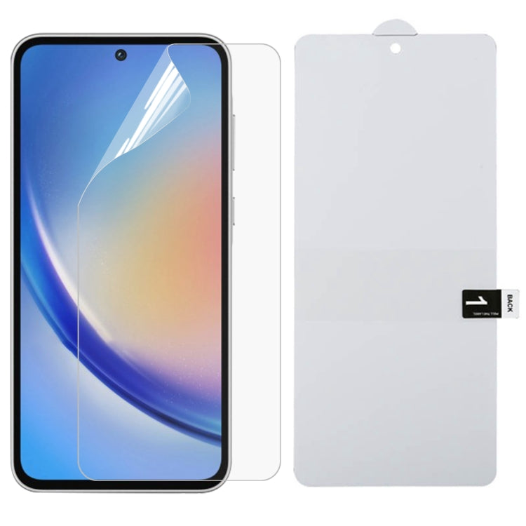 Full Screen Protector Explosion-proof Hydrogel Film, For Galaxy Buddy5 5G, For Galaxy S26 FE 5G, For Galaxy F07e 4G, For Samsung Galaxy M17e 5G, For Samsung Galaxy M07 4G, For Samsung Galaxy F17 5G, For Samsung Galaxy A37, For Samsung Galaxy A27       ...