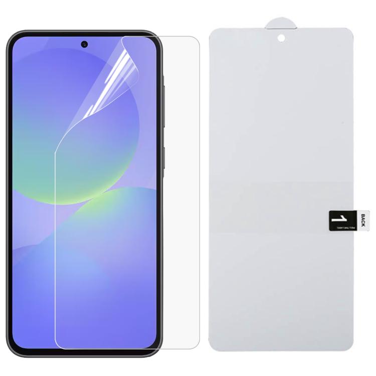 Full Screen Protector Explosion-proof Hydrogel Film, For Galaxy A08 4G, For Galaxy A08 5G, For Galaxy A18 4G, For Galaxy A18 5G, For Galaxy M47 5G, For Galaxy Buddy5 5G, For Galaxy S26 FE 5G, For Galaxy F07e 4G, For Samsung Galaxy M17e 5G              ...