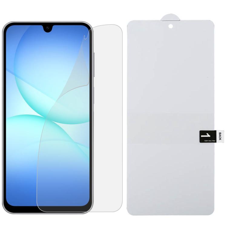 Full Screen Protector Explosion-proof Hydrogel Film, For Galaxy A08 4G, For Galaxy A08 5G, For Galaxy A18 4G, For Galaxy A18 5G, For Galaxy M47 5G, For Galaxy Buddy5 5G, For Galaxy S26 FE 5G, For Galaxy F07e 4G, For Samsung Galaxy M17e 5G              ...