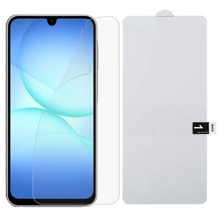 Full Screen Protector Explosion-proof Hydrogel Film, For Galaxy A08 4G, For Galaxy A08 5G, For Galaxy A18 4G, For Galaxy A18 5G, For Galaxy M47 5G, For Galaxy Buddy5 5G, For Galaxy S26 FE 5G, For Galaxy F07e 4G, For Samsung Galaxy M17e 5G              ...